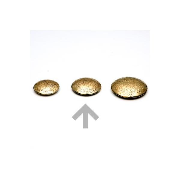 SEIWA ブラスコンチョ ラウンド石目 φ24mm(1個入）クリックポスト（メール便）可