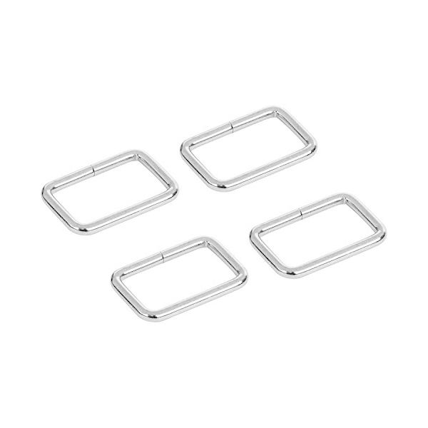 Rakuten - 角カン 内径25mm ニッケル 4コ入り 協進エル 71012-01 クリックポスト(メール便)選択可。