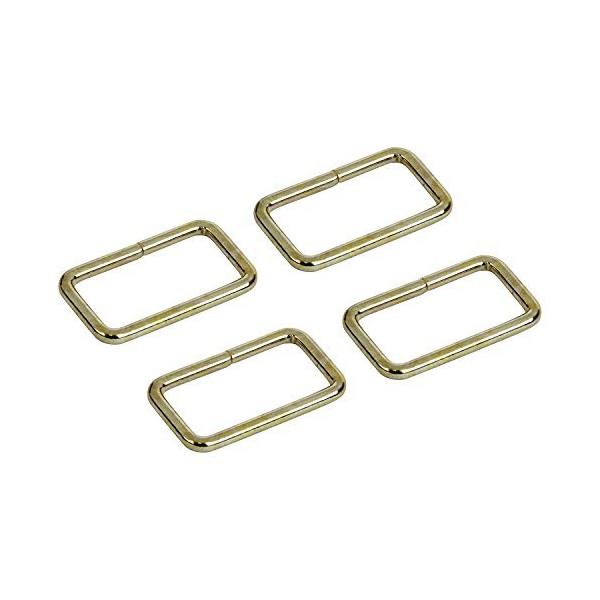 角カン 内径30mm ゴールド 4コ入り 協進エル 71013-02 クリックポスト(メール便)選択可。