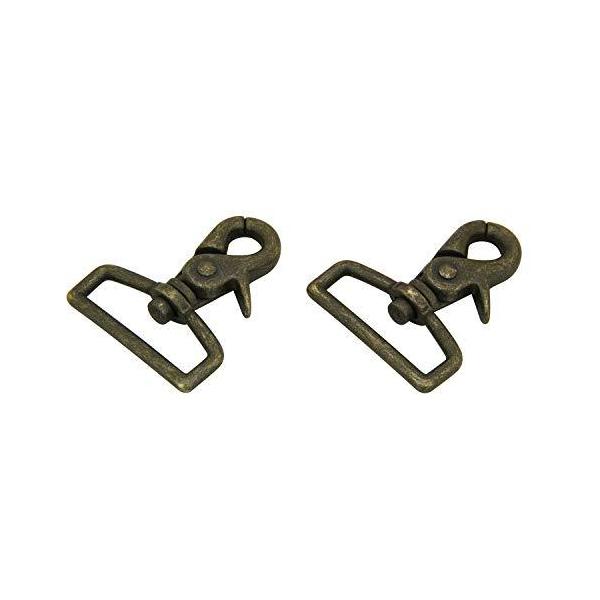 ナスカン 内径24mm アンティック 2コ入 協進エル 71045-04 クリックポスト(メール便)選択可