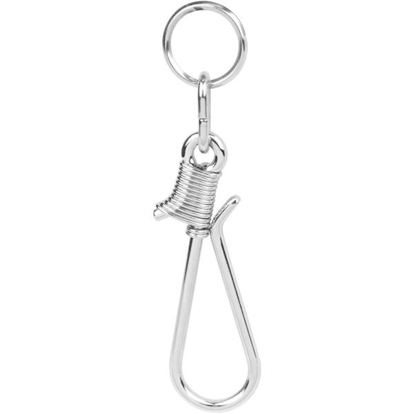 リング付ツリバリ Lサイズ 長さ88mm リング20mm 1コ入 ニッケル 協進エル 71186-01 クリックポスト(メール便)可