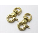 ナスカン 内径8mm ゴールド 2コ入 協進エル 71300-02 クリックポスト(メール便)選択可