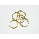 キーリング ゴールド 5コ 18mm 73052-02 協進エル クリックポスト(メール便)可