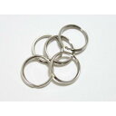 キーリング ニッケル 5コ 21mm 73053-01 協進エル クリックポスト(メール便)可