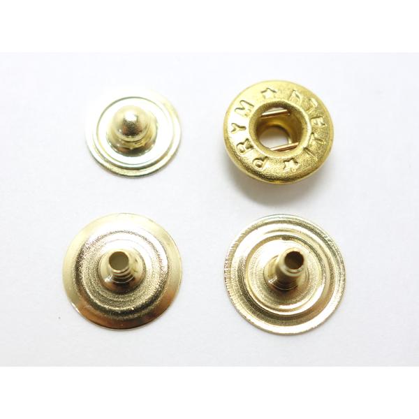 プリムホック（ホック） ブラス 10コ 協進エル クリックポスト(メール便)可