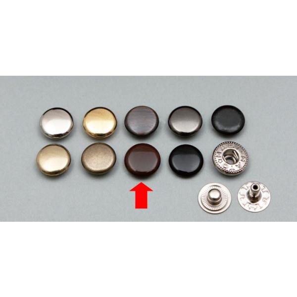 Rakuten - クラフト社 ホック 小 10mm 10コ入 茶 クリックポスト（メール便）可