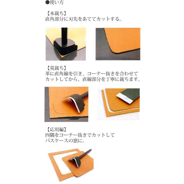 コーナー抜き 1.5cm 協進エル クリックポスト(メール便)可