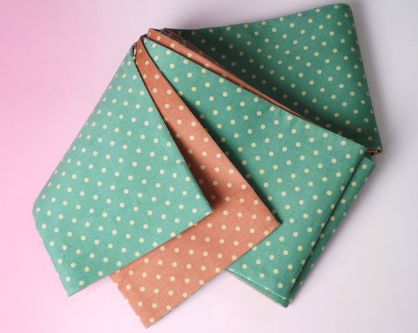 「ひさかたろまん」リバーシブル細帯 リバーシブル半巾帯 日本製