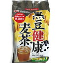 商品特徴 「黒豆健康麦茶（10g×40P）」は、低温長時間焙煎をした麦茶に「黒豆」の風味と成分を加えた美容＆健康維持のためのお茶です。 無漂白ペーパーを使用しており、 フレッシュな香りを楽しんで頂けるように、また、酸化防止のため分包となっています。煮出しのほか、水出しや冷水出しでもお飲み頂けます。お召し上がり方 【煮出しの場合】 ・約1Lの沸騰したお湯の中にバッグ1袋を入れ、とろ火で約5〜10分間煮出し、 　荒冷ましをしてください。 ・バッグを入れたまま長く沸騰させたり、荒冷ましを怠った場合、麦茶の良い香りが 　薄くなります。お好みの色が出たらバッグを取り出しお召し上がりください。 ・無着色麦茶の為、注出の時間が経つほど色が濃く注出されます。濃さは、水の量と 　浸漬時間で調整してください。出過ぎた時は水を追加してお好みに合わせてください。 ・冷やす場合は、荒冷ましをした後で容器に移し、冷蔵庫で冷やしてお飲みください。 【水出しの場合】 ・約1Lの水にバッグ1袋を入れ、そのまま冷蔵庫で冷やしてください。 　お好みの濃さになりましたらバッグを取り出してください。 【冷水出しの場合】 ・約1Lの水にバッグ1袋を入れ、10分以上してから軽く振ってください。 　お好みの濃さになりましたらバッグを取り出してください。 ※水出しや冷水の場合は、ミネラルウォーターか一度沸騰させた水が最適です。原材料 大麦、 黒豆（非遺伝子組換え大豆）内容量 400g （10g×40包入）広告文責くすりの勉強堂0248-94-8718■発売元：OSK