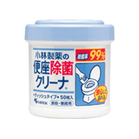 Rakuten - 小林製薬 便座除菌クリーナ 家庭・業務用 50枚入