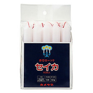 カメヤマ 聖火印 15号 角袋　(18本入)