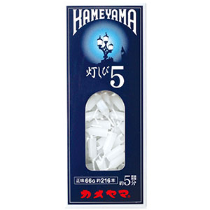 カメヤマ　ローソク 灯しび5　（約216本入）