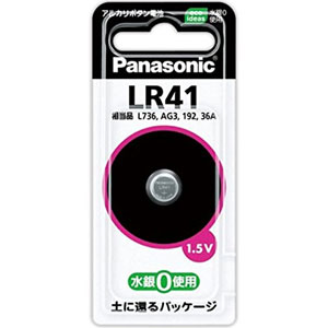 パナソニック アルカリボタン電池 LR41 1個入 パナソニック アルカリボタン電池 LR41 1個入