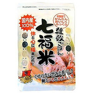 　 ※パッケージデザイン等は予告なく変更されることがあります。予め御了承下さい。 　 特徴 ●くせのない旨みと香ばしさ！輝くツヤとモチモチ感！炊飯器でかんたんおいしくふっくら！！ ●丸麦α、押麦、黒米、赤米、黒豆、ひえ、もちきび、国内産100％！ 原材料 丸麦α、大麦(押し麦)、黒米(国内産)、赤米(国内産)、黒豆(割り)、ひえ、もちきび お召し上がり方 (1)いつも通りに研いだ白米の量に対し、本品を1〜2割程度洗わずに加えて下さい。 (2)水(お米の水加減+本品に対して同量程度)を加え軽くかき混ぜ、普段通りに炊飯してください。 (3)お好みにより、多少蒸らして頂きますとより美味しく召し上がれます。 ※本品の量、水分量、蒸らし時間はお好みにより調整して下さい。 内容量 280g 保存方法 直射日光、高温多湿を避け常温で保存してください。 栄養成分 100g当たり エネルギー・・・348.4KcaL たんぱく質・・・8.483g 脂質・・・3.03g 糖質・・・71.57g 食物繊維・・・7.46g ナトリウム・・・6.84mg カリウム・・・275.9mg カルシウム・・・25.91mg マンガン・・・0.66mg リン・・・142.5mg 鉄・・・1.53mg 亜鉛・・・1.00mg 広告文責 くすりの勉強堂TEL 0248-94-8718 ■発売元：味源 769-0312 香川県仲多度郡まんのう町宮田1019-16 0877-75-3103