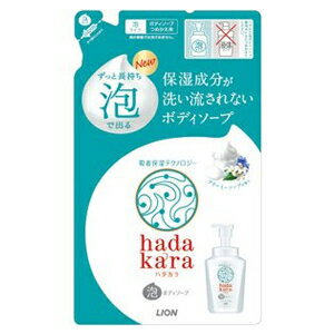 hadakara(ハダカラ)ボディソープ 泡で出てくるタイプ クリーミーソープの香り つめかえ用 440ml hadakara(ハダカラ)ボディソープ 泡で出てくるタイプ クリーミーソープの香り つめかえ用 440ml