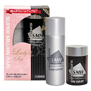 スーパーミリオンヘアー レディースセット ブラック(1セット)