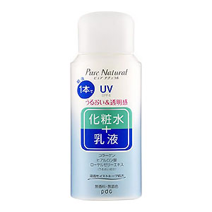 pdc ピュアナチュラル エッセンスローションUV ミニサイズ 100ml k-benkyo-10134311 くすりの勉強堂 アネックス パッケージ画像