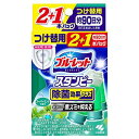 ブルーレットスタンピー トイレ洗浄剤 除菌効果プラス スーパーミント 詰め替え用 約90日分