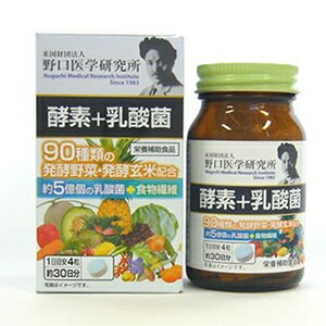 野口医学研究所 酵素+乳酸菌 120粒