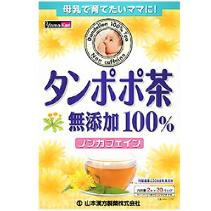 山本漢方 たんぽぽ茶100％ （2g×20包）