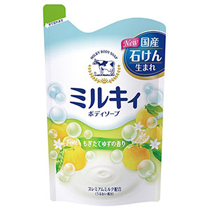 ミルキィボディソープ 詰替用 400mL もぎたてゆずの香り