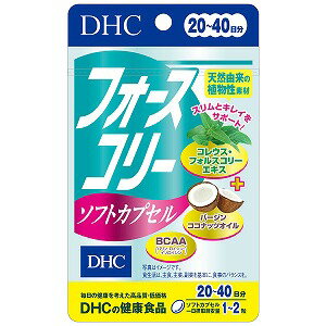 DHC フォースコリーソフトカプセル 20日(40粒)×2個セット メール便送料無料