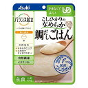 商品特徴 ・鯛と昆布の風味をきかせて炊き上げた、なめらかな鯛だしごはんです。・食物繊維、ビタミンB1配合お召し上がり方 ※温めなくてもお召し上がりいただけます。・お湯で温める場合袋の封を切らずに温めてください。※火にかけて沸騰させたまま温めないでください。 目安：お湯で3分・電子レンジで温める場合深めの容器に移し、ラップをかけて温めてください。目安：40秒(500W)栄養成分 1袋(100g)当たり エネルギー：62kcal、たんぱく質：0.83g、脂質：0.73g、炭水化物：14.1g(糖質：12g、食物繊維：2.1g)、食塩相当量：0.70g、ビタミンB1：0.50mg 原材料 米粉(米(国産))、白だし(小麦・さば・大豆を含む)、デキストリン、イヌリン(食物繊維)、鯛エキス、かつお昆布だし、発酵調味料、植物油脂、鯛だし、食塩、米酢／トレハロース、ゲル化剤(増粘多糖類)、調味料(アミノ酸等)、V.B1 くすりの勉強堂TEL 0248-94-8718■発売元：アサヒグループ食品株式会社