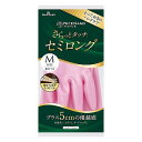 ナイスハンドさらっとタッチセミロング Mサイズ パールピンク(1双)(3)