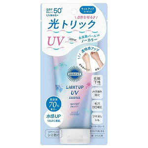 ※パッケージデザイン等は予告なく変更されることがあります。予め御了承下さい。【商品特徴】＜SPF50+ PA++++UV耐水性★＞ ●UVカットしながら、光トリックで自然に素肌をキレイに魅せるノーカラータイプの日やけ止め美容液。 美容液70％配合※でうるさら素肌へ。透明感のある立体ツヤ肌へ導く。●上品で洗練されたクリアフローラルの香り。 ※粉体と紫外線吸収剤を除く【使用方法】●充分な量を肌にムラなくなじませます。 ●使用量が少ないと、充分な日やけ止め効果が得られません。※落とすときは、洗浄料などでていねいに洗ってください。【成分】 水・メトキシケイヒ酸エチルヘキシル・エタノール・ジフェニルシロキシフェニルトリメチコン・酸化亜鉛・ジ(カプリル酸／カプリン酸)PG・安息香酸アルキル(C12-15)・ビスエチルヘキシルオキシフェノールメトキシフェニルトリアジン・エチルヘキサン酸セチル・酸化チタン・ジエチルアミノヒドロキシベンゾイル安息香酸ヘキシル・ジカプリン酸PG・BG・DPG・グリセリン・アスコルビン酸硫酸2Na・ヒアルロン酸Na・ホホバ種子油・ユズ果実エキス・ライム果汁・レモン果実エキス・BHT・PEG-10水添ヒマシ油・PEG-80水添ヒマシ油・(アクリレーツ／メタクリル酸ベヘネス-25)コポリマー・(ジメチコン／フェニルビニルジメチコン)クロスポリマー・エチルヘキシルトリアゾン・キサンタンガム・シクロペンタシロキサン・シリカ・ステアリン酸イヌリン・トリエトキシカプリリルシラン・ポリヒドロキシステアリン酸・ラウロイルリシン・合成フルオロフロゴパイト・酸化スズ・水酸化Al・水酸化Na・フェノキシエタノール・メチルパラベン・香料・マイカ 【注意事項】・ご使用後は、キャップをきちんとしめてください。 ・日やけ止め効果をたもつために、こまめに塗りなおしてください。肌をタオルでふいたあとなども、その都度塗りなおしてください。 ・中身を直接衣服等につけないように注意して使用し、乾いてから衣服を着用してください。 ・衣服についたときは、すぐに洗剤でていねいに洗ってください。また、変色(着色)する場合がありますので、塩素系漂白剤は使用しないでください。 ・まれに透明の液体(エモリエント成分)が出ることがありますが、品質に問題はありません。・高温の場所や日のあたる場所には、置かないでください。 【原産国】日本■発売元：コーセーコスメポート株式会社広告文責くすりの勉強堂TEL 0248-94-8718