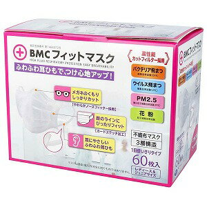 BMC フィットマスク レディース＆ジュニアサイズ 60枚入