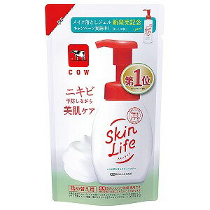 牛乳石鹸 スキンライフ 薬用泡のふんわり洗顔 詰替用 140ml