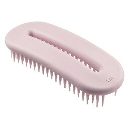貝印 オーバルリングヘアブラシ 濡れ髪用 ピンク KQ3166 1個