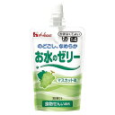 ※パッケージデザイン等は予告なく変更される場合がございます。予めご了承下さい。【商品特徴】 ・どなたにも飲みやすい、ノドにゆっくりと伝わるなめらかなゼリー飲料です ・1本で32kcal、水分110g、食物繊維2.4gが摂取できます。 ・日常の水分補給だけではなく、夏場の熱中症対策にもおすすめです。 【原材料】砂糖（国内製造）、食物繊維（難消化性デキストリン）、食塩／ゲル化剤（増粘多糖類）、酸味料、pH調整剤、塩化K、乳酸Ca、甘味料（アセスルファムK、スクラロース）、硫酸Mg、香料 【栄養成分】（1個当たり）エネルギー32kcal、たんぱく質0.0g、脂質0.0g、糖質6.7g、食物繊維2.4g、ナトリウム60mg、カリウム44mg 【内容量】120g 【原産国】日本 【区分】介護食 ■発売元：ハウスギャバン株式会社 東京都中央区新川二丁目31番1号八丁堀トーセイビル広告文責くすりの勉強堂TEL 0248-94-8718