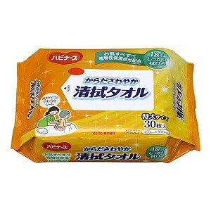 ハビナース からださわやか 清拭タオル 30枚入