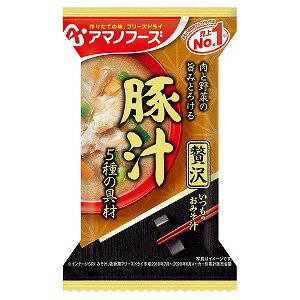 アマノフーズ いつものおみそ汁贅沢 豚汁 12.5g