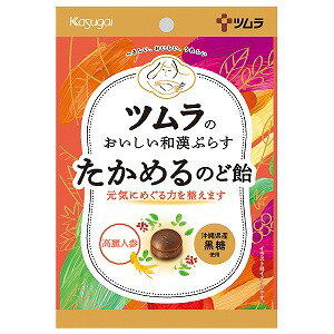 ツムラのおいしい和漢ぷらす たかめるのど飴 53g メール便送料無料