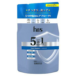 h＆s 5in1 クールクレンズ シャンプー つめかえ用 290g