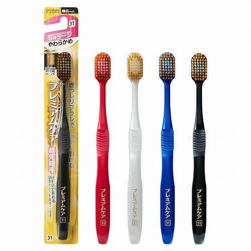 プレミアムケアハブラシ 6列ラージ やわらかめ 1本