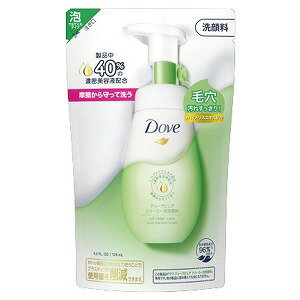 ダヴ ディープピュア クリーミー泡洗顔料 つめかえ用 125mL ダヴ ディープピュア クリーミー泡洗顔料 つめかえ用 125mL