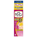 ※パッケージデザイン等は予告なく変更されることがあります。予め御了承下さい。【商品特徴】Wのしみ対策＊成分!1. ビタミンC誘導体※とアルブチンのWのしみ対策＊成分配合2. ビタミンC誘導体※がシミの元を分解3. バージニアホワイト+※1配合でうるおいに満ちた透明感ある肌へ・シミができる前に「シミの元を分解とは」 シミの元が生成される過程でビタミンC誘導体※の還元作用が働いて、メラニンの生成を抑え、しみ、そばかすを防ぐこと。＊ メラニンの生成を抑え、しみ、そばかすを防ぐ※ L-アスコルビン酸 2-グルコシド※1 プルーン酵素分解物、ホオノキ抽出液、サクラ葉抽出液の複合成分（保湿成分）【効能】 メラニンの生成を抑え、しみ、そばかすを防ぐ。肌あれ。あれ性。皮ふをすこやかに保つ。肌を整える。皮ふにうるおいを与える。日やけ・雪やけ後のほてりを防ぐ。肌をひきしめる。肌を清浄にする。皮ふを保護する。皮ふの乾燥を防ぐ。 【成分】有効成分：L-アスコルビン酸 2-グルコシド、アルブチン、トコフェロール酢酸エステル その他の成分：ヒアルロン酸Na-2、油溶性甘草エキス（2）、ホオノキ抽出液、ミツロウ、プルーン酵素分解物、サクラ葉抽出液、トリエチルヘキサン酸グリセリル、BG、SEステアリン酸グリセリル、濃グリセリン、ステアリン酸、ステアリン酸PEG、ジリノール酸ジ（フィトステリル/イソステアリル/セチル/ステアリル/ベヘニル）、親油型ステアリン酸グリセリル、セタノール、ジメチコン、グリコシルトレハロース・水添デンプン分解物混合溶液、フェノキシエタノール、ステアロイルグルタミン酸Na、パラベン、EDTA-2Na、無水亜硫酸Na、硬化油、ベヘニルアルコール、水酸化K、精製水 【使用方法】・朝晩の洗顔後、化粧水などでお肌を整えたあと、適量を手にとり、気になる部分になじませるように塗ってください。 ・顔全体にもお使いいただけます。しみ対策※のスキンケアステップ1.全顔に：ケシミンふきとりしみ対策液 2.全顔に：ケシミン浸透化粧水3.全顔に：ケシミン美容液4.全顔に：ケシミン密封乳液 5.ポイント集中：ケシミンクリームまたはケシミンクリームEX(※気になる部分に塗りこむ)※メラニンの生成を抑え、しみ、そばかすを防ぐ 【注意事項】・お肌に異常が生じていないかよく注意して使用してください。お肌に合わないとき、即ち次のような場合には使用を中止してください。 ・そのまま使用を続けると症状を悪化させることがあるので、皮ふ科専門医等にご相談ください。 (1)使用中、赤み、はれ、かゆみ、刺激、色ぬけ(白斑等)や黒ずみ等の異常があらわれた場合。 (2)使用したお肌に、直射日光があたって上記のような異常があらわれた場合。・傷やはれもの、湿疹等、お肌の異常のあるときは使用しないでください。 ・目に入ったときは、直ちに洗い流してください。・お子様の手の届くところには置かないでください。 ・極端に高温又は低温になるところや直射日光があたるところには置かないでください。【区分】医薬部外品【原産国】日本 ■発売元：小林製薬株式会社広告文責くすりの勉強堂0248-94-8718