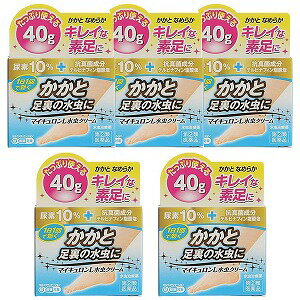 【第(2)類医薬品】マイキュロンL水虫クリーム 40g×5個セット ※セルフメディケーション税制対象商品 送料無料