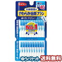 特徴 ハブラシが届きにくい歯と歯の間などの食べカス等を除去します。 ・ブラシ部分に金属（ワイヤー）を使用していません。 やわらかい使用感で歯や歯ぐきにやさしい使い心地です。 ・歯間にスムーズに挿入できる先端先細加工です。 ・ブラシ部分は伸縮性に富むので、歯間になめらかにフィットします。 ・ゴム状のブラシが歯ぐきをマッサージし、歯ぐきの健康を助けます。 こんな方 におすすめ ・歯と歯の間などの歯垢を清掃したい方 ・今までの歯間清掃具で歯や歯ぐきを傷つけたり不快感を感じたことのある方 ・歯や歯ぐきを傷つけそうで今までの歯間清掃具を使うのに不安を感じる方 ・歯槽膿漏や歯周病のため歯ぐきへの影響に不安を感じる方 ・歯ぐきをマッサージしたい方 サイズの目安 ●市販品の歯間ブラシでSS・S・Mサイズをご使用の方向け。 ●ブラシの先端部分はSSサイズ、根元部分はMサイズの歯間を目安に設計。 使用方法 1)歯間ブラシを1本取り外して使用してください。 ※軸は曲げずに使用すること。 2)鏡を見ながら、歯ぐきを傷つけないように歯間部にゆっくりと　まっすぐ挿入し、細かく前後に動かして清掃してください。 ※挿入しにくい場合は無理に差し込んだり、回転させないこと。歯や歯ぐきを痛めたり、軸の折れ、曲がり、ブラシの破損の原因になることがあります。 ※歯間が狭くブラシが入りにくい場合には、＜糸ようじ＞をお使いください。 使用上の注意 ・歯ぐきが弱っている場合、出血することがありますが、毎日の使用で出血は次第に少なくなります。出血が続く場合は、使用を控え、歯科医に相談すること。 ・本品は歯間清掃用ブラシなので、歯と歯の間の清掃以外の目的では使用しないこと。 ・使用後はよく水洗いし乾燥させ、衛生的に保管すること。 広告文責 くすりの勉強堂 TEL 0248-94-8718 ■発売元：小林製薬株式会社ポイント消化