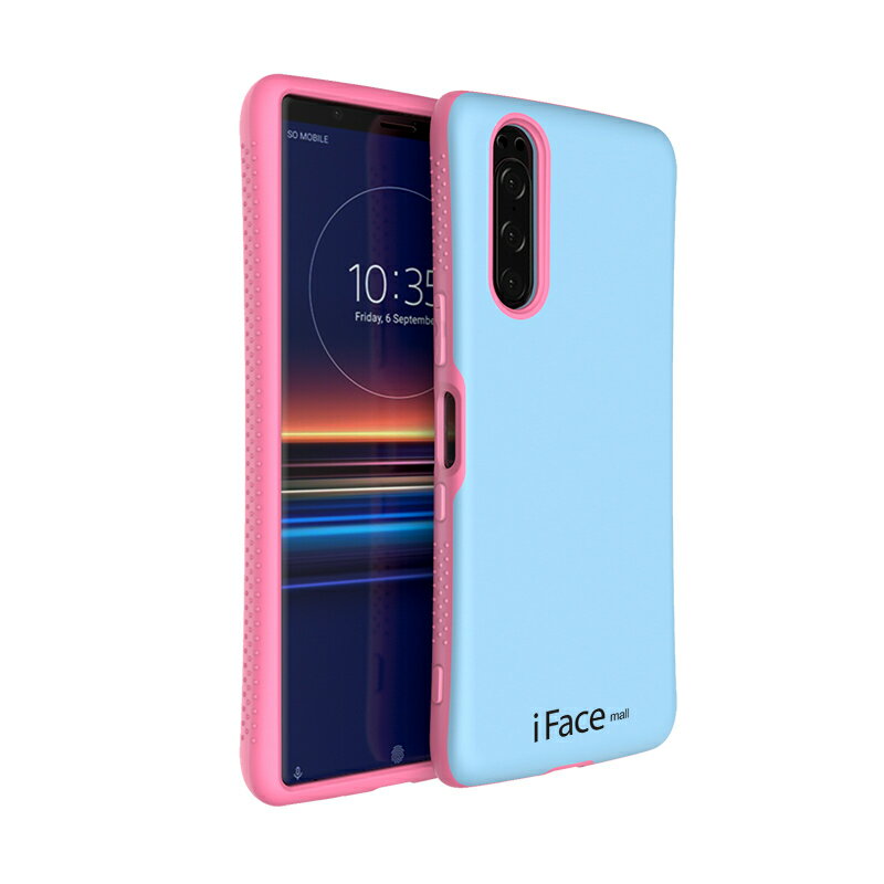 【マカロンシリーズ Xperia シリーズ スマホケース】iface mall / Xperia 1 (SO-03L SOV40 ケース) Xperia 5 (SO-01M SOV41ケース) 専用スマホケース