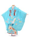 七五三 着物 3歳 レンタル 七五三 3歳 被布 セット 753 女の子 七五三レンタル 3499 水色×水色 まり 3歳 女児 被布 七五三 三歳女児 被布コ...