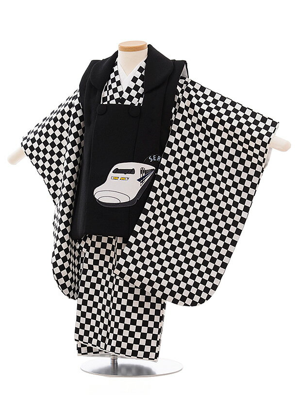 七五三 着物 3歳 男の子 被布 レンタル 男児 七五三 着物 七五三レンタル 2240 新幹線男児被布セット 700系 3歳 3才 3歳男の子 男児 着物 子...