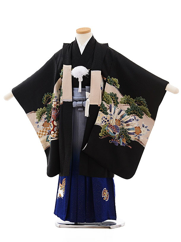 ■七五三レンタル一覧はこちらからどうぞ※商品の色については画面を表示するモニターによって実際と多少異なる場合がございます。ご了承下さいませ。 商品詳細 ［七五三レンタル］ ■素材：高級正絹100％ ■身丈：58cm　肩裄：50cm　袖丈：48cm（羽織） ■袴丈：60cm（おへそからくるぶしまでの長さです。） 5歳の標準サイズに調整済みです。 身長110〜120cm前後 ※簡単なサイズ調整（腰紐にて）が必要な場合があります。 ※箱タイプでの配送になります。 七五三サイズ等について詳しくは 《京都かしいしょう》まで メールにてお問い合わせ下さい。 【送料無料（北海道・沖縄・一部離島を除く）】七五三レンタル料金最安値に挑戦！ ※システム上、カレンダーが「×」でもご注文は可能ですが、ご予約をお取りすることが出来ません。 ご利用日が「○」の商品からご注文下さい。 尚、ご予約の確定は「【京都かしいしょう】ご注文内容のご案内」メールにてお知らせいたします。