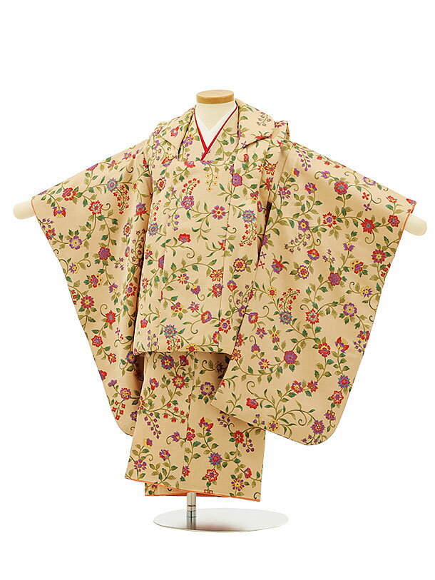 ■七五三レンタル一覧はこちらからどうぞ※商品の色については画面を表示するモニターによって実際と多少異なる場合がございます。ご了承下さいませ。 商品詳細 ［七五三レンタル］ ■素材：正絹100％ ■身丈：76cm　肩裄：42cm　袖丈：57cm 3歳の標準サイズに調整済みです。 身長90cm〜100cm位 ※簡単なサイズ調整（腰紐にて）が必要な場合があります。※小物は着物に合わせてコーディネートさせていただきます。 ※箱タイプでの配送になります。 七五三サイズ等について詳しくは 《京都かしいしょう》まで メールにてお問い合わせ下さい。 【送料無料（北海道・沖縄・一部離島を除く）】七五三レンタル料金最安値に挑戦！ ※システム上、カレンダーが「×」でもご注文は可能ですが、ご予約をお取りすることが出来ません。 ご利用日が「○」の商品からご注文下さい。 尚、ご予約の確定は「【京都かしいしょう】ご注文内容のご案内」メールにてお知らせいたします。