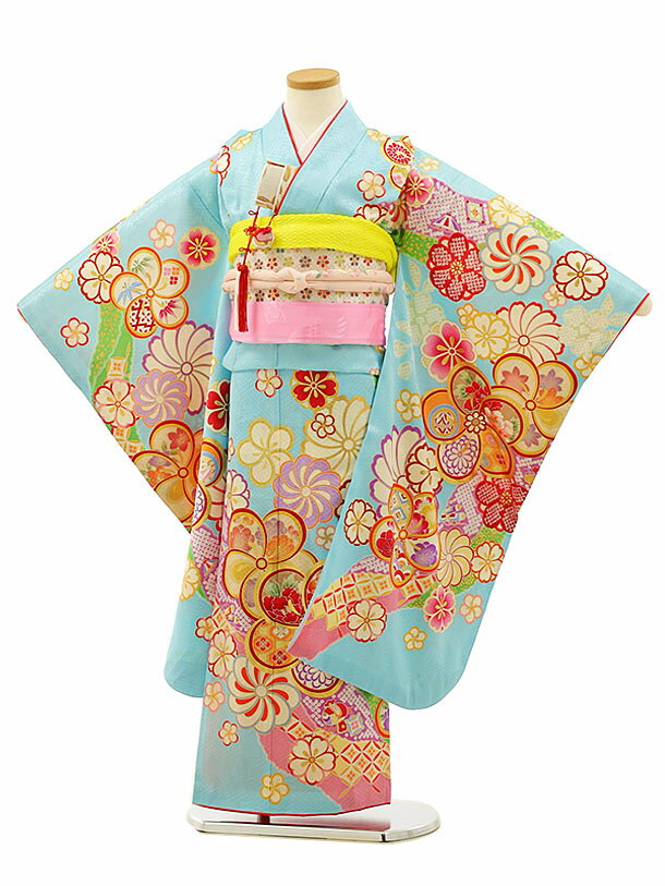 七五三着物7歳フルセットレンタル女...