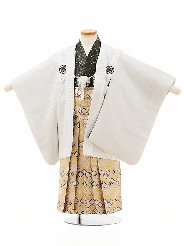 ■七五三レンタル一覧はこちらからどうぞ※商品の色については画面を表示するモニターによって実際と多少異なる場合がございます。ご了承下さいませ。 商品詳細 ［七五三レンタル］ ■素材:化繊 ■身丈:54cm 肩裄:43cm 袖丈:47cm(羽織)■袴丈:52cm(おへそからくるぶしまでの長さです。)※標準サイズに調整済みです。※簡単なサイズ調整が必要な場合があります。※小物は着物に合わせてコーディネートさせていただきます。※総柄のため写真と少し異なることがあります。箱タイプでの配送となります。 身長 95〜105cm前後 サイズ等について詳しくは 《京都かしいしょう》まで メールにてお問い合わせ下さい。 【送料無料（北海道・沖縄・一部離島を除く）】七五三レンタル料金最安値に挑戦！ ※システム上、カレンダーが「×」でもご注文は可能ですが、ご予約をお取りすることが出来ません。 ご利用日が「○」の商品からご注文下さい。 尚、ご予約の確定は「【京都かしいしょう】ご注文内容のご案内」メールにてお知らせいたします。