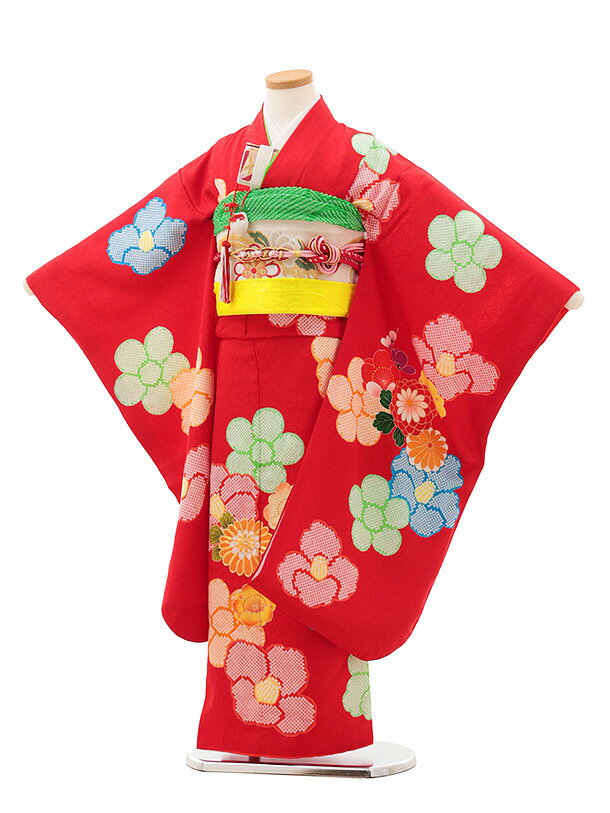 ■七五三レンタル一覧はこちらからどうぞ※商品の色については画面を表示するモニターによって実際と多少異なる場合がございます。ご了承下さいませ。 商品詳細 ［七五三レンタル］ ■素材：正絹 ■身丈：133cm　肩裄：54cm　袖丈：76cm 7歳の標準サイズに調整済みです。 身長115cm〜125cm位 ※着物(表地)：正絹 ※当該商品の帯は本格的な帯結びができる『袋帯』となっております。 （結び帯・作り帯ではありません）※簡単なサイズ調整（腰紐にて）が必要な場合があります。 ※小物は着物に合わせてコーディネートさせていただきます。 ※箱タイプでの配送になります。 七五三サイズ等について詳しくは 《京都かしいしょう》まで メールにてお問い合わせ下さい。 【送料無料（北海道・沖縄・一部離島を除く）】七五三レンタル料金最安値に挑戦！ ※システム上、カレンダーが「×」でもご注文は可能ですが、ご予約をお取りすることが出来ません。 ご利用日が「○」の商品からご注文下さい。 尚、ご予約の確定は「【京都かしいしょう】ご注文内容のご案内」メールにてお知らせいたします。